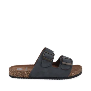 Sandalia Casual Trender color Azul para Hombre