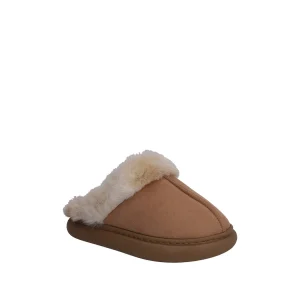 Pantufla Casual Trender color Camel para Mujer