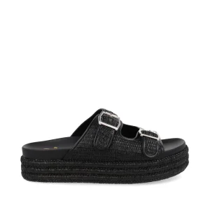 Sandalia Casual Trender color Negro para Mujer