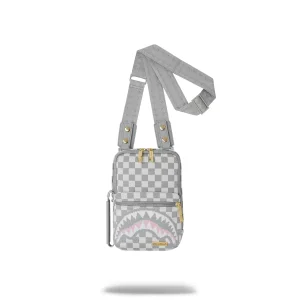 Bolso Urbano Unisex Sprayground Cruzado Knit Sharks In Paris In Cream