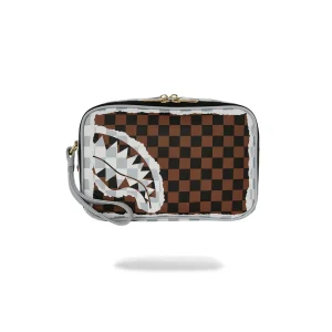 Neceser Urbano Unisex Sprayground Cream And Brown Tear Check