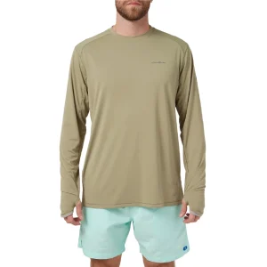 BUZO DE HOMBRE SOLARFOIL UPF 2.0 MANGA LARGA / EDDIE BAUER