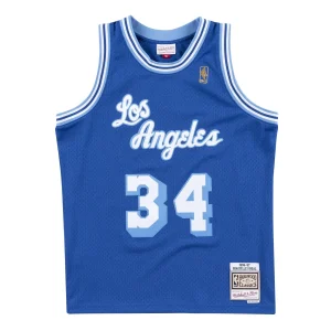 Mitchell and Ness Jersey Hombre Los Angeles Lakers Shaquille O'Neal