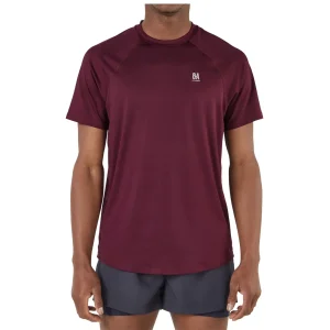 CAMISETA HOMBREDEPORTIVA MANGA CORTA BERENJEN / OUTDOOR ADVENTURE